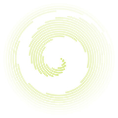 Editable stroke line spiral shape silhouette. Vector illustration image. Isolated on white background. Vortex swirl logo symbol sign.