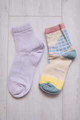 nice bright colored socks. women's socks for spring.