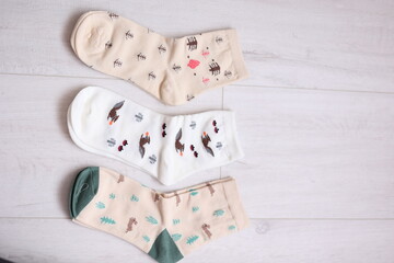 nice bright colored socks. women's socks for spring.