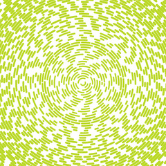 Radial stroke pattern. Abstract line circles, design elements. Vector illustration with editable strokes. Black and white,