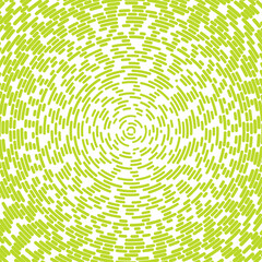 Radial stroke pattern. Abstract line circles, design elements. Vector illustration with editable strokes. Black and white,