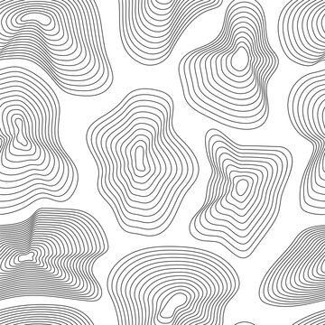Seamless abstract pattern of circular elements for creative design, backgrounds, wallpapers, and creative ideas