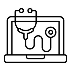 Medical Service Outline Icon