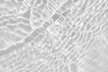Obraz premium Abstract white transparent water shadow surface texture natural ripple background