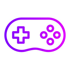 vr game gradient icon
