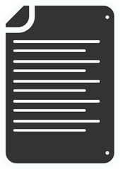 Digitally composite image of document