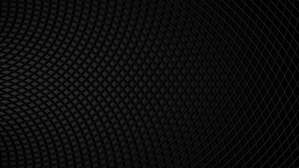 Naklejka premium Hintergrund - schwarzes engmaschiges Material