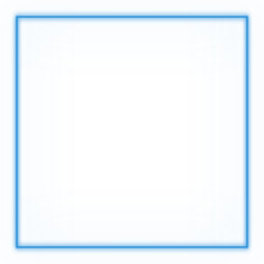 Basic shape neon background. Electric geometric shape with light flare glow on transparent. Shining logo border design for casino night club disco rave party in 1980 style vector illustration