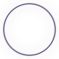 Basic shape neon background. Electric geometric shape with light flare glow on transparent. Shining logo border design for casino night club disco rave party in 1980 style vector illustration