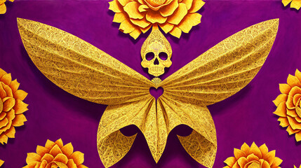 Día de Muertos México: Papel Picado