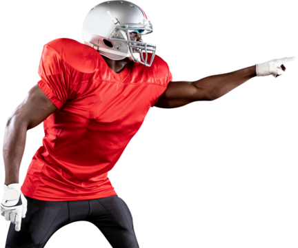 American football player