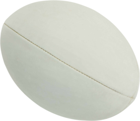 Close-up of rugby ball