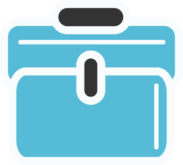 Illustration of briefcase