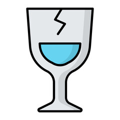 Fragile Line Color icon