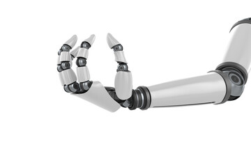 Digital image of robotic hand