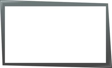 Obraz premium Illustration of led monitor