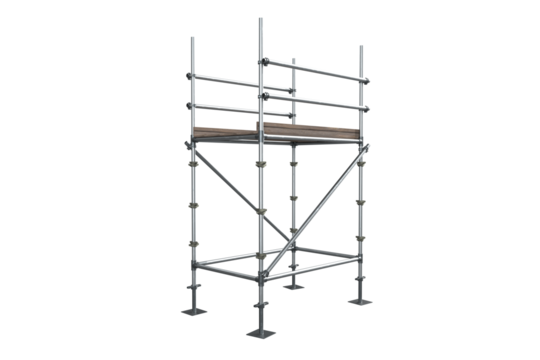3d image of scaffolding 