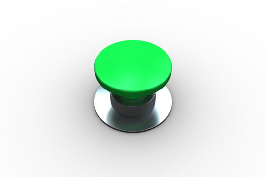 Digitally generated green push button