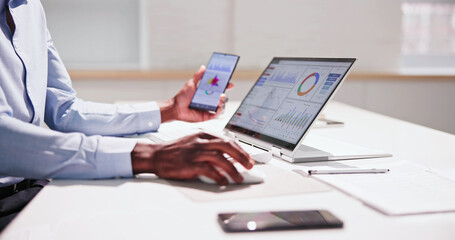 KPI Business Analytics Data Dashboard