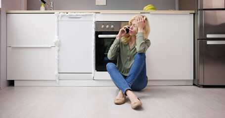 Broken Dishwasher Appliance Emergency