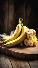 Ripe Bunch of Bananas