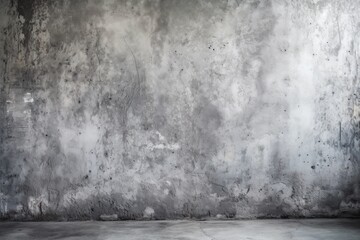 gray concrete wall abstract background clear and smooth texture grunge polished cement outdoor. Generative AI