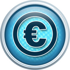 Vector of euro currency sign