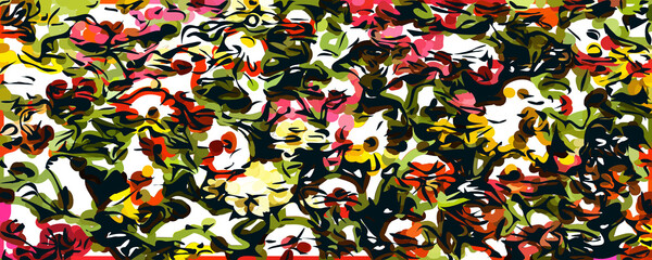 colorful flower design background is very beautiful with PNG's format