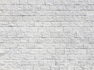 White brick wall texture background.