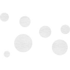 Digitally composite image of circles