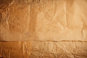 rustic brown paper texture with a warm, earthy background. Generative AI
