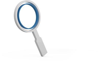 Magnifying glass icon symbol