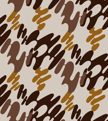 Seamless camouflage pattern, modern sportive geometric print.