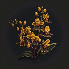 Orquídea & Plantas - Generative AI 