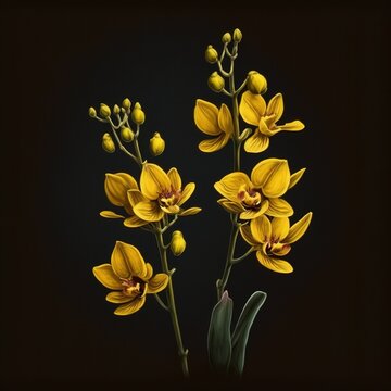 Orquídea & Plantas - Generative AI 