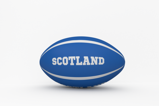 Scotland rugby ball