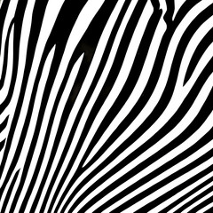 Zebra background. Generative AI.