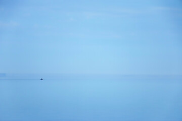 Obraz na płótnie Canvas boat on the sea