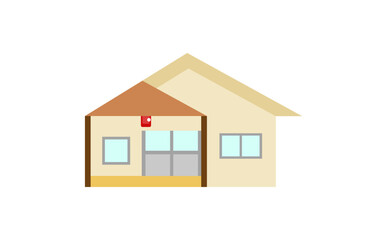 交番　派出所　駐在所　のイラスト