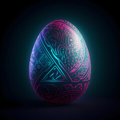 Futuristic Easter Egg 