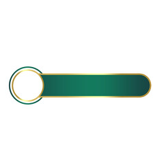 green and gold banner and topic bar