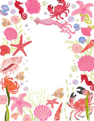 Under The Sea Ocean Art Frame