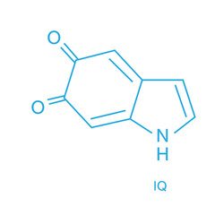 Molecular structure of IQ 