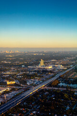 Fototapeta na wymiar aerial view of Hard Rock Hotel, Florida