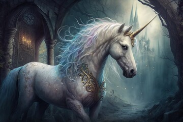 A Mystical Journey to the Rainbow's End: Exploring the Legend of the Enchanting Unicorn Generative AI