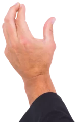 Gordijnen Hand presenting © vectorfusionart