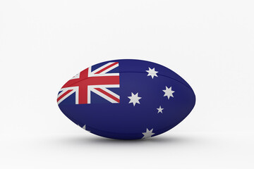 Australian flag rugby ball