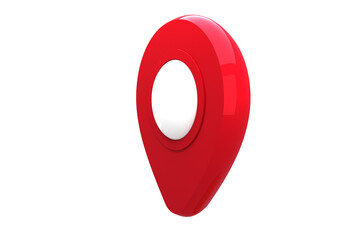 Red navigation marker