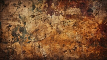 Obraz premium Subtle grunge rust texture background. Generative AI