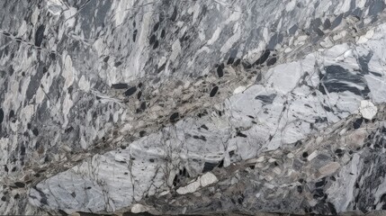 Fototapeta premium Granite stone texture. Grey granite from Italy pattern background. Generative AI